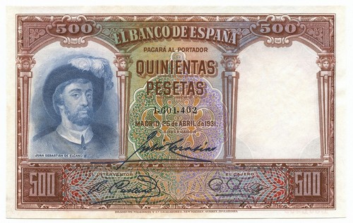 500 pesetas banco de - el,