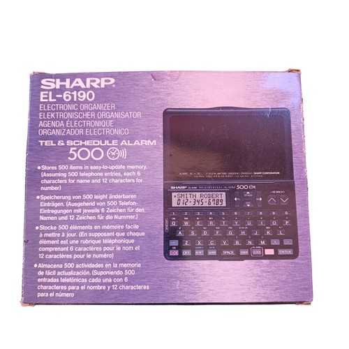 Sharp 6190 organizzatore - el-6190,