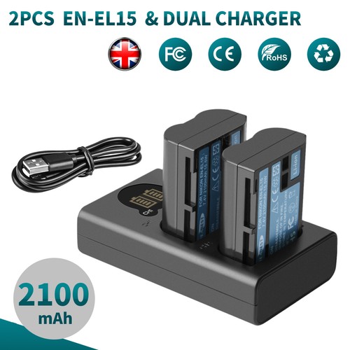 Batteria el15 el15b - batteria, en-el15