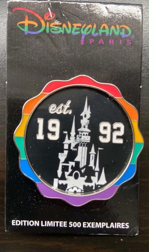 Pin disney pride est 1992 - disney,